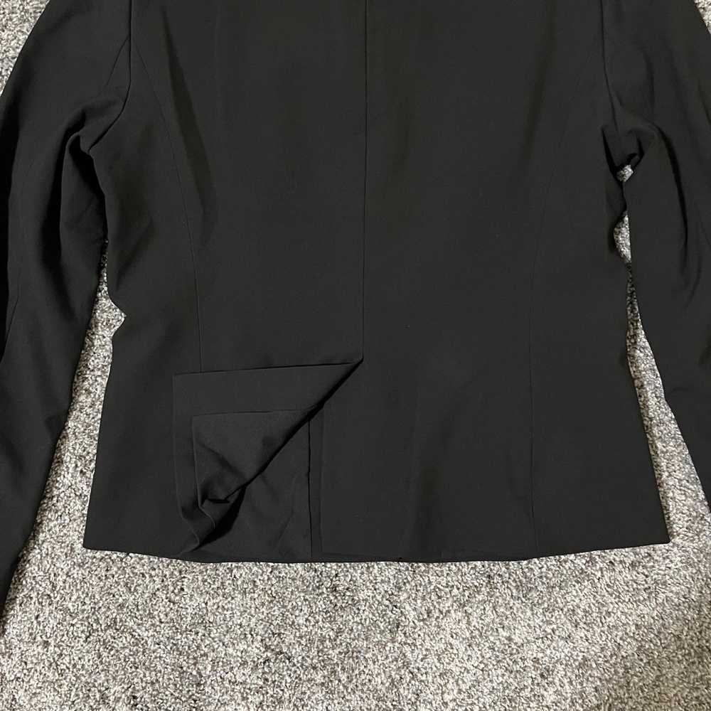 Ann Taylor Black Collarless Blazer - Picture 6 of 15